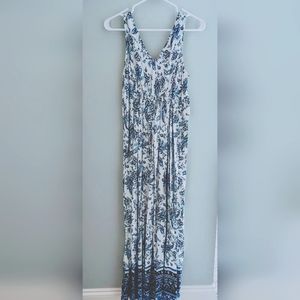 Lucky Brand Paisley maxi dress